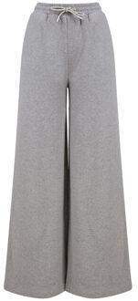 Dames mode duurzame joggingbroek met wijde pijpen Grijs - S