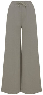 Dames mode duurzame joggingbroek met wijde pijpen Groen - XS