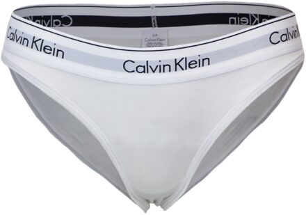 dames Modern Cotton slip, wit -  Maat: XS