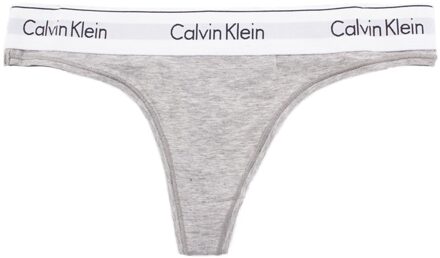 dames Modern Cotton string, grijs -  Maat: XS