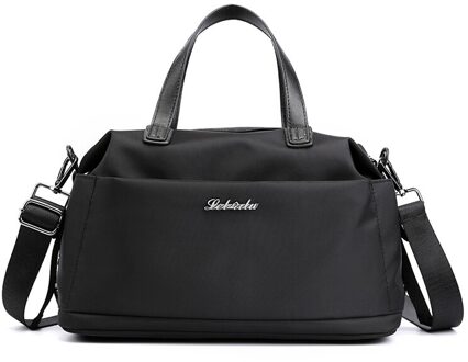 Dames Modieuze Handtas Oxford Alle Match Vrouwen Messenger Bag zwart