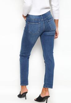 Dames Mom Jeans in Blauw