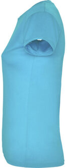 Dames montecarlo sport t-shirt met korte mouwen - maat XXL Blauw