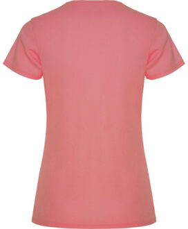 Dames montecarlo sport t-shirt met korte mouwen Oranje - XXL