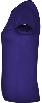 Dames montecarlo sport t-shirt met korte mouwen Paars