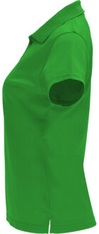 Dames monzha sportpoloshirt met korte mouwen - maat S Groen