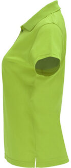 Dames monzha sportpoloshirt met korte mouwen - maat XL Groen