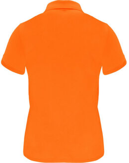 Dames monzha sportpoloshirt met korte mouwen - maat XL Oranje