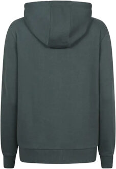 Dames Mountain Ring Regular Hoodie (Donkergroen) Kaki - EU 48 / UK 20