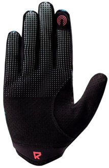 Dames myte handschoenen met all-over print - maat M Groen