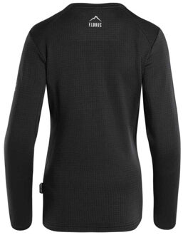 Dames nadim grid polartech sweatshirt - maat XL Zwart