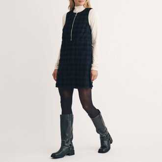 Dames Nobodys Child Homerton Mini-jurk in Ruit Zwart - EU 36 / UK 8