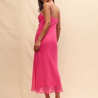 Dames Nobodys Child Robyn Midaxi Jurk in Roze