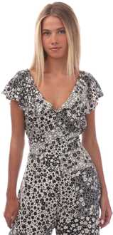 Dames Nobodys Child Suki Bloemige Flutter Jumpsuit in Bloemenprint