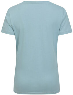 Dames Ontdek Bournemoth Geprinte T-shirt (Blauw) - maat EU 36 / UK 8