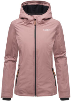 dames overgangsjas lichtgewicht water- en windafstotend met capuchon mauve Paars - S