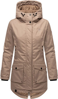 dames overgangsparka Brinja – Warm & Tijdloos Grijs - XL