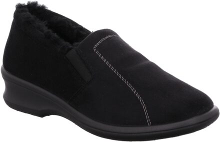 dames pantoffel - Zwart - Maat 37,5