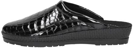 dames pantoffel - Zwart - Maat 37