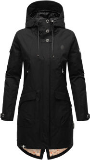 dames parka Pfefferschote – Lichtgewicht & Functioneel Zwart - M