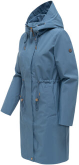 dames parka Zilanda met capuchon Blauw - 2XL