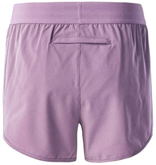 Dames paru korte broek Paars - S