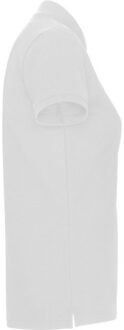 Dames pegaso premium poloshirt met korte mouwen - maat L Wit