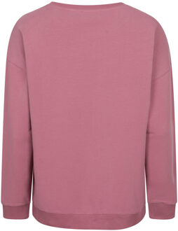 Dames Pentle Lichtgewicht Sweatshirt (Roze)