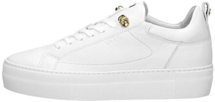 dames platform sneaker - Wit - Maat 37