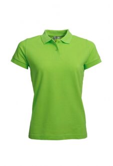 Dames poloshirt lime 40 (L)