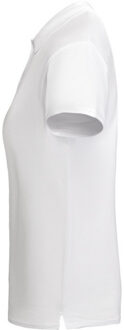 Dames poloshirt - maat XXL Wit