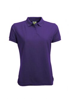 Dames poloshirt paars 36 (S)