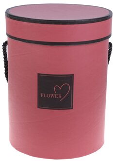 Dames Presents Box Boeket Verpakking Case Deksel Knuffel Emmer Vaas Bloemen Dozen WR