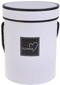 Dames Presents Box Boeket Verpakking Case Deksel Knuffel Emmer Vaas Bloemen Dozen WT