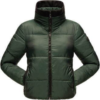 dames puffer jacket Sternschnüppchen – Kort & Warm Groen - M