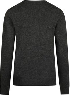 Dames Pullover V-hals Merinowol Antraciet - M,S,XL,XXL