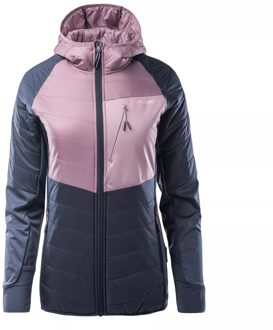 Dames quilted soft shell jas Blauw