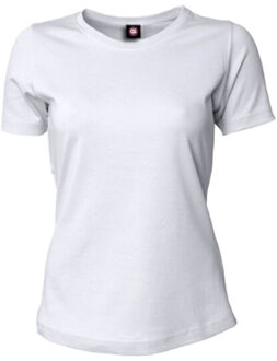 Dames ragusa t-shirt met korte mouwen Wit - XXL