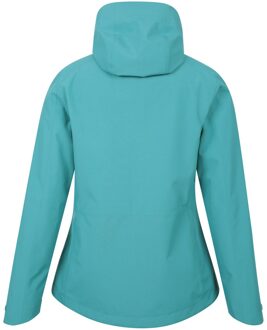 Dames Rainstorm 2.5 Laags Waterdichte Jas (Teal) Groenblauw - EU 50 / UK 22