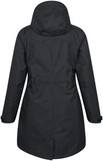 Dames Regen On 3-in-1 Waterdichte Jas (Zwart) - EU 38 / UK 10