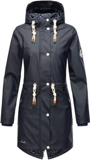dames regenjas Tropical Stormoo – Waterdicht & Modieus Blauw - XL