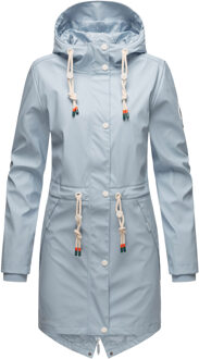 dames regenjas Tropical Stormoo – Waterdicht & Modieus Blauw