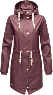 dames regenjas Tropical Stormoo – Waterdicht & Modieus Rood - L