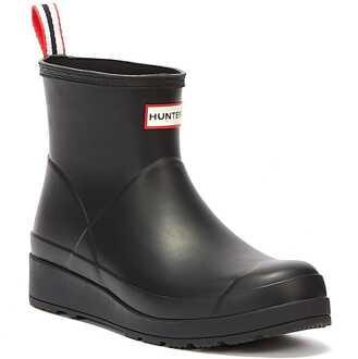 Dames Regenlaarzen Play Boot Short - Zwart - Maat 39