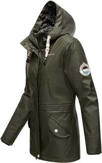 dames regenmantel Oceans Heart – Waterdicht & Stijlvol Groen