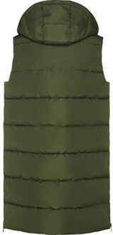 Dames reine geïsoleerde bodywarmer Groen - M