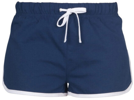 Dames retro shorts Blauw - M