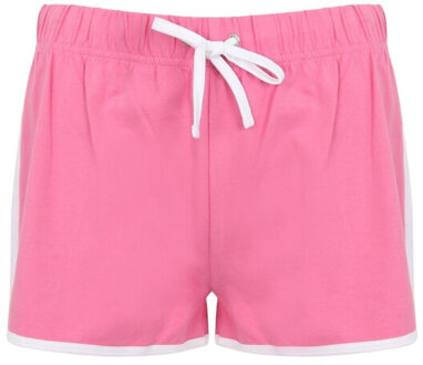 Dames retro shorts - maat L Roze