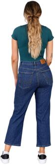 Dames Ribcage Straight Jeans in donkerblauw - EU 48 Normaal / UK 20 Normaal