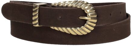 Dames Riemen Donkerbruin - 95